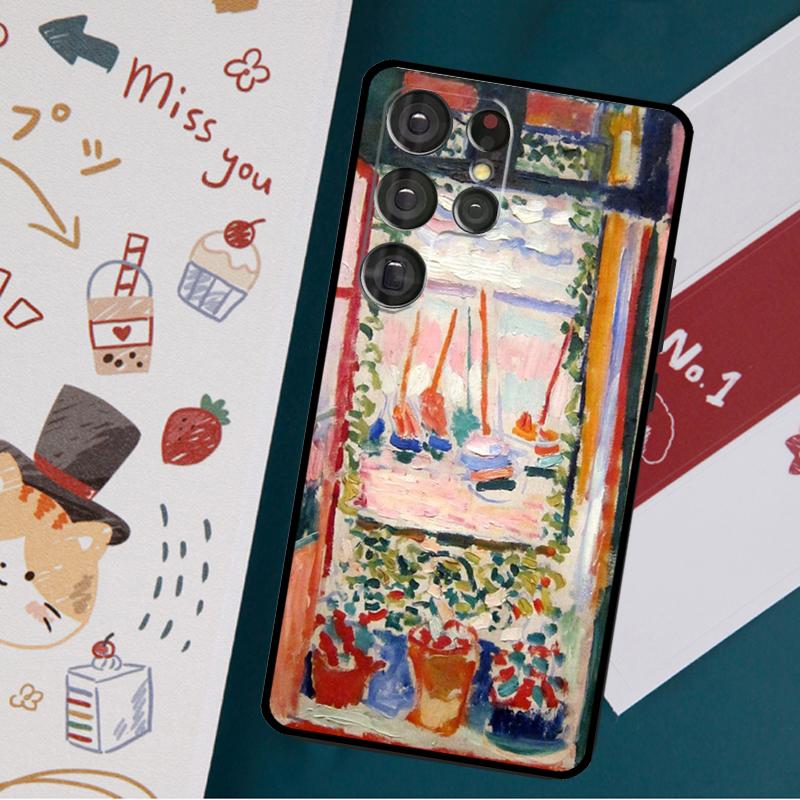 

Чехол с художественной росписью Анри Матисса для Samsung Galaxy S23 S21 S22 Ultra Plus S20 FE Note 20 Note 10 S8 S9 S10 Plus, чехол Galaxy S23 Plus