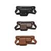 Fanny Pack Phone Bag Wallet Men Women Storage Pouch Waist Bag Waist Pack PU Leather for Workout Hiking Camping Traveling Walking