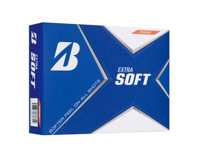 BRIDGESTONE Golf Ball EXTRA SOFT 2021 Model 12 Balls Orange