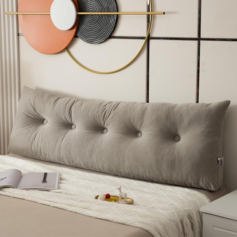 Pernă de căpătâi triunghiulară - Spătar mare moale pentru cămin sau dormitor.