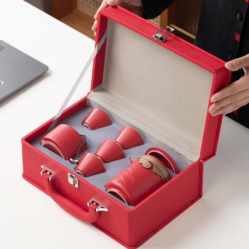 Shixun Portable Silver Tea Set