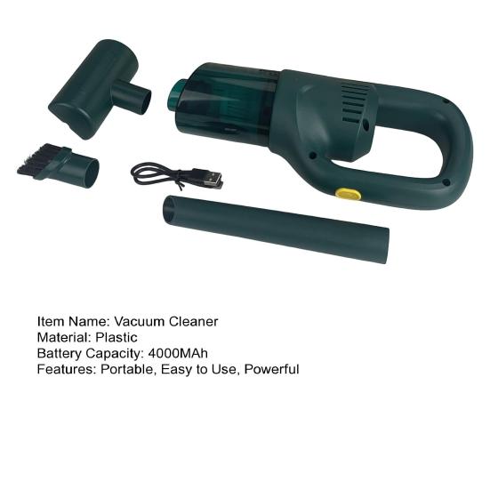 Cordless Vacuum Cleaner with Powerful Motor Strong Suction Low Noise Rechargeable Handheld Vacuum Cleaner Dust Remover