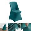Nordische dehnbare rutschfeste einfarbige Stuhlhusse für Büro, Besprechung, Hochzeit, Bankett und Esszimmer.