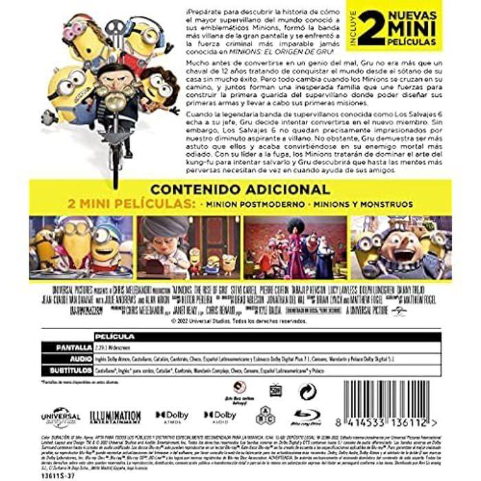 Film - Minions 2: le origine de gru - gelb - ab 6 Jahren - Kind