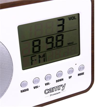 Camry | CR 1153 | 5W | White/water | Digital Radio