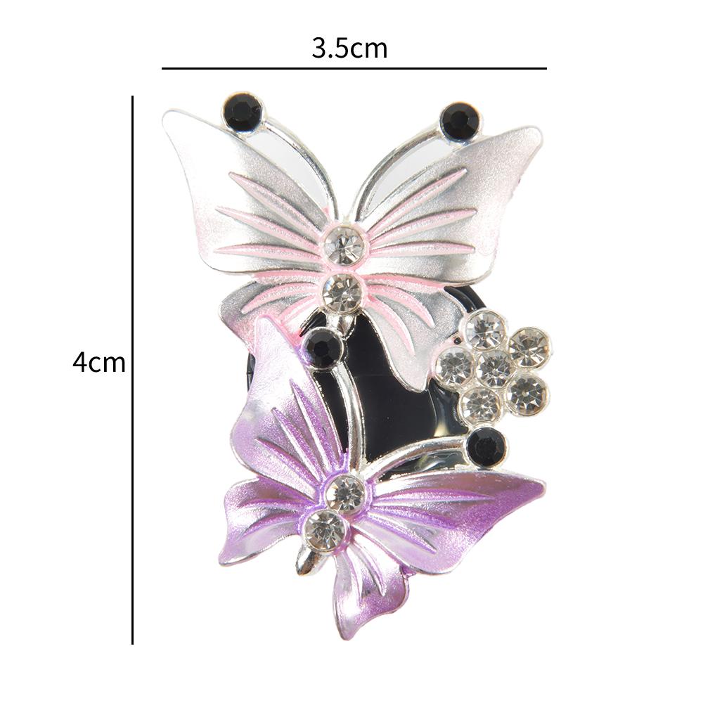 Air Freshener Butterfly Car-styling Car Perfume Natural Smell Air Conditioner  Butterfly Diamond Aromatherapy Decoration Clip