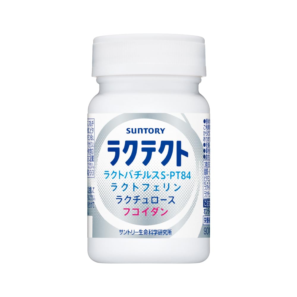 

Suntory Lactic Acid Probiotics Supplement with Lactulose & Lactobacillus - 90 Tablets, 30-Day Supply