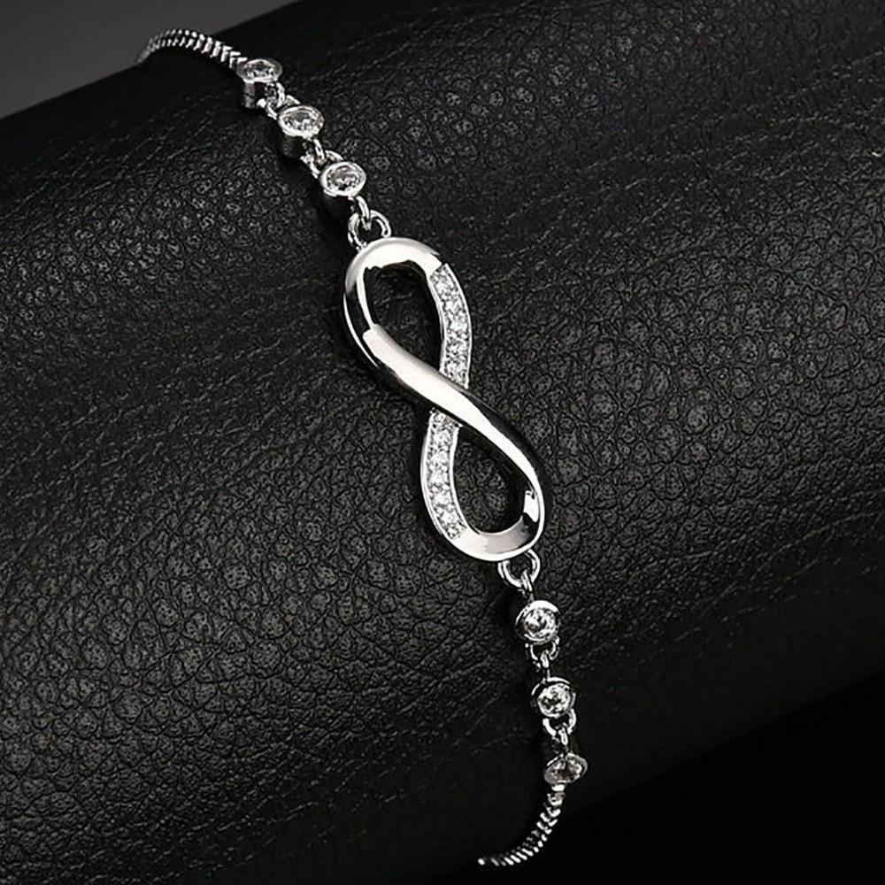 Wristbands Knot Design Hand Chain Zircon Bowknot Bracelet Lucky Symbol Bracelet  Wedding Jewelry