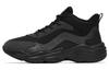 Men's Sneakers Walker Synthetic Leather Slip Resistant Thermal Mid Top Sports Casual Shoes Men's Black