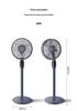 Smart Stand-up Oscillating Fan for Home and Office