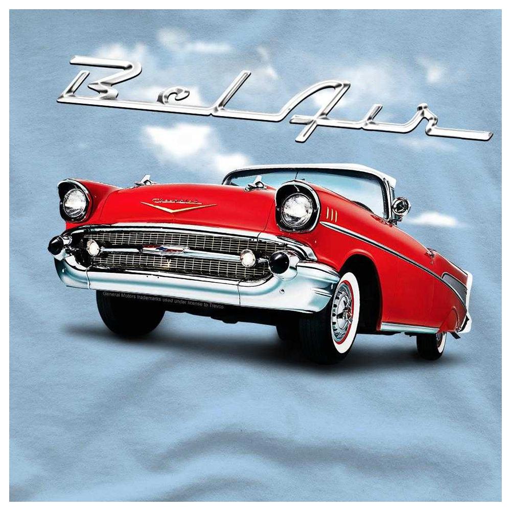 Chevrolet Unisex Adult Bel Air Clouds T-Shirt