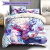Cartoon Pattern Bedding Quilt Set Quilt Cover Pillowcase Home Decoration Birthday Gift (1 * Duvet Cover + 2 * Pillowcase, Without Core)