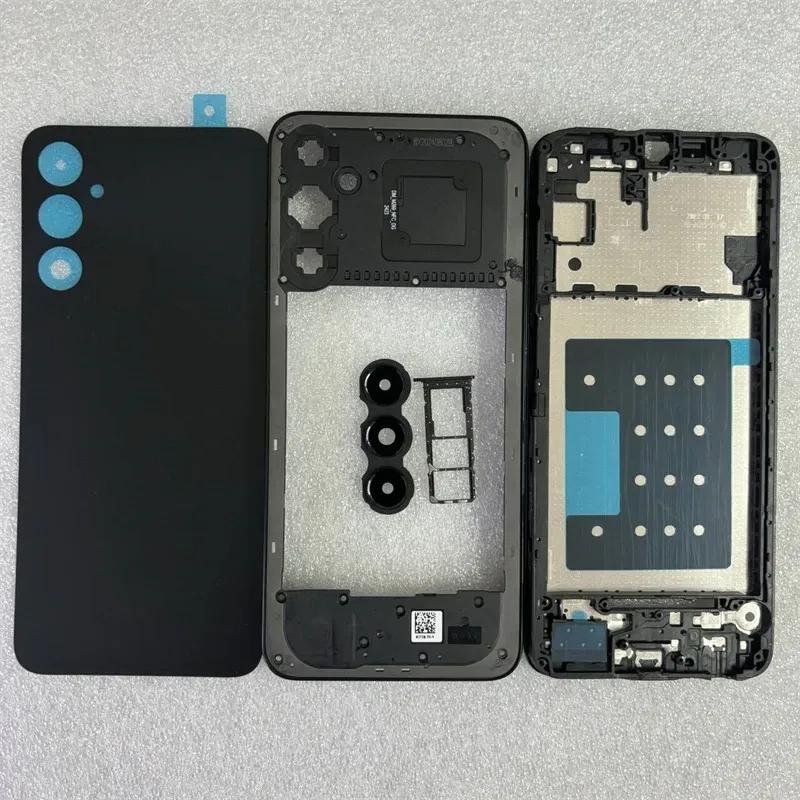 Full housing For Samsung Galaxy 05S SM-a057F LCD Front Housing Middle Plate Frame HousingBattery Back Cover Repair parts