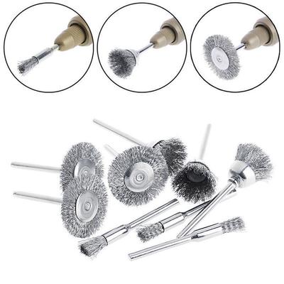 Wire Wheels Wire Brush Deburring Dust Removal Grinding Pot Bottom Cleaning Brush