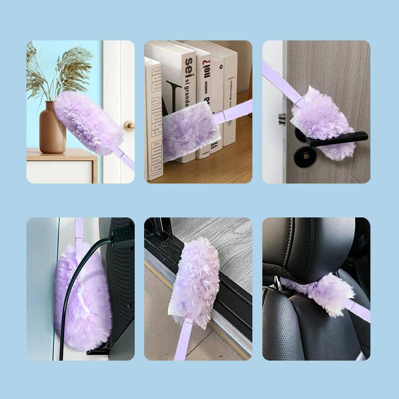 Double Sided 360 ° Electrostatic Precipitator For Cleaning Dust Spider Web Cleaning Disposable Feather Duster Roof And Desktop