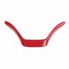 Steering Wheel Decor Cover Trim For Lexus ES250 300h 350 19-23 Red Carbon Fiber