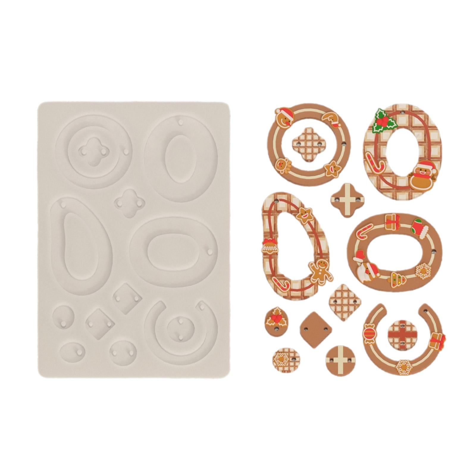 

Уникальные ювелирные серьги-крючки силиконовые формы изящные ювелирные подвески форма уникальные аксессуары формы для подарков и поделок ручной работы 18