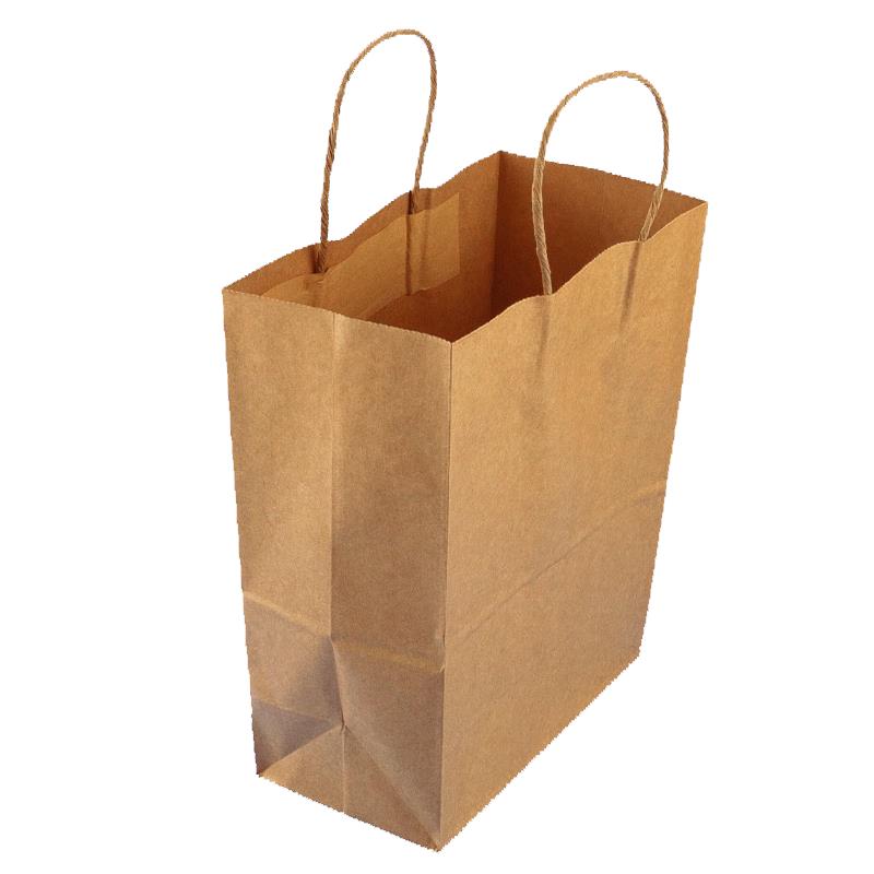 Бумажные пакеты Hesdige JG-1044 H27 x W21 x D14 cm жёлтый