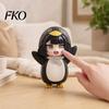 Sprachaufnahme Pinguin Mädchen Spielzeug Spricht mit Clip, Cartoon Spielzeug, Interaktive Figur Soundeffekt, Geschenk für Spiel
