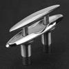 6  Boat Ship Mooring Dock Neat Cleat 316 Stainless Steel Double Deck Push Pull Cable   Bolt