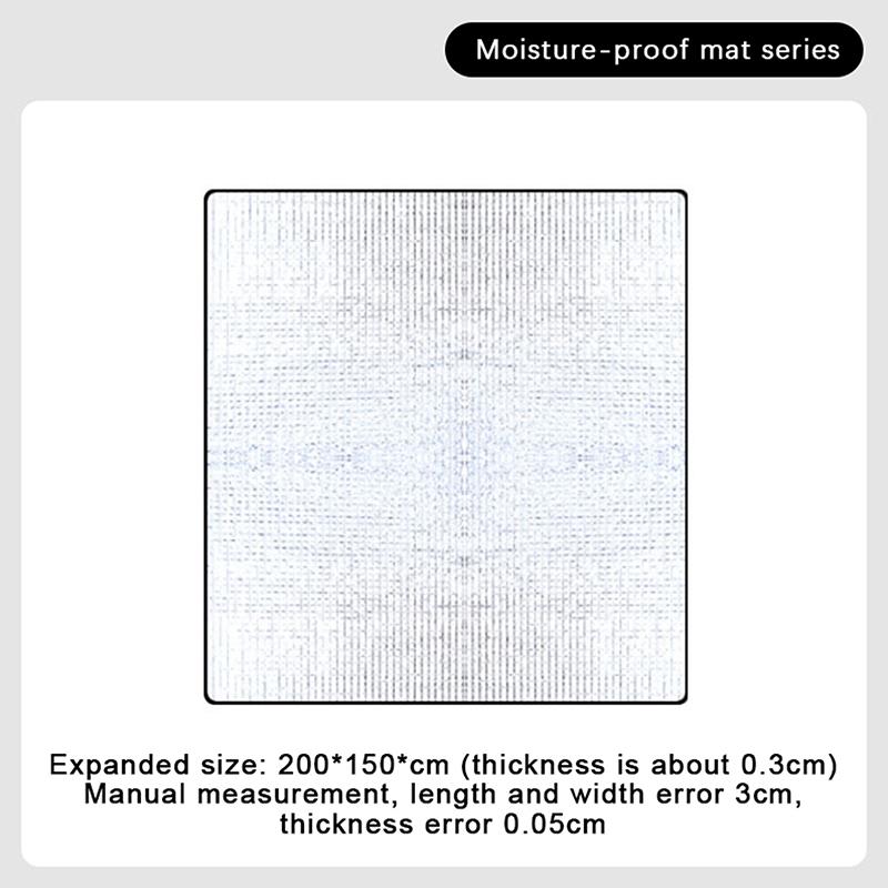 1Pc All-Season Extra Large Camping Mat,Portable Outdoor Picnic And Tent Pad, Camping Beach Picnic Insulation Ground Sheet