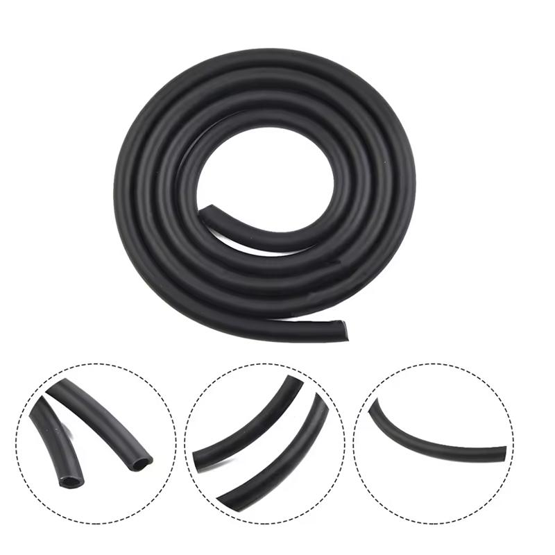 Universal 5-8mm Fuel Filter Kit with Hose & Clips - Reusable Inline Gas Petrol Filter for Motorcycle ATV Dirt Bike Scooter