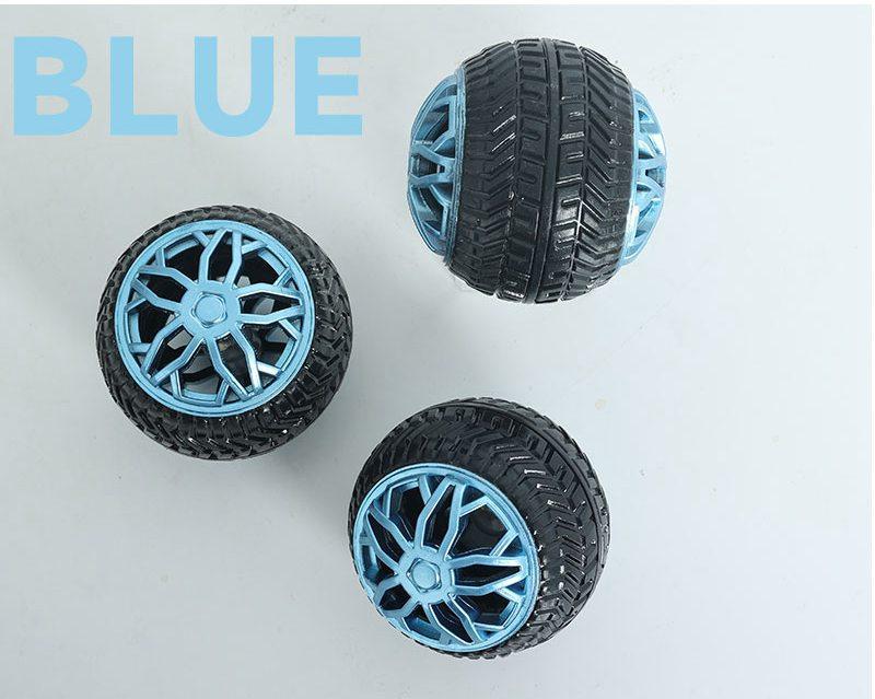 Light-emitting Bouncy Ball Toys Creative 3D Three-dimensional Simulation Wheel Modeling Round Squeeze Ball Bouncy Ball Toys