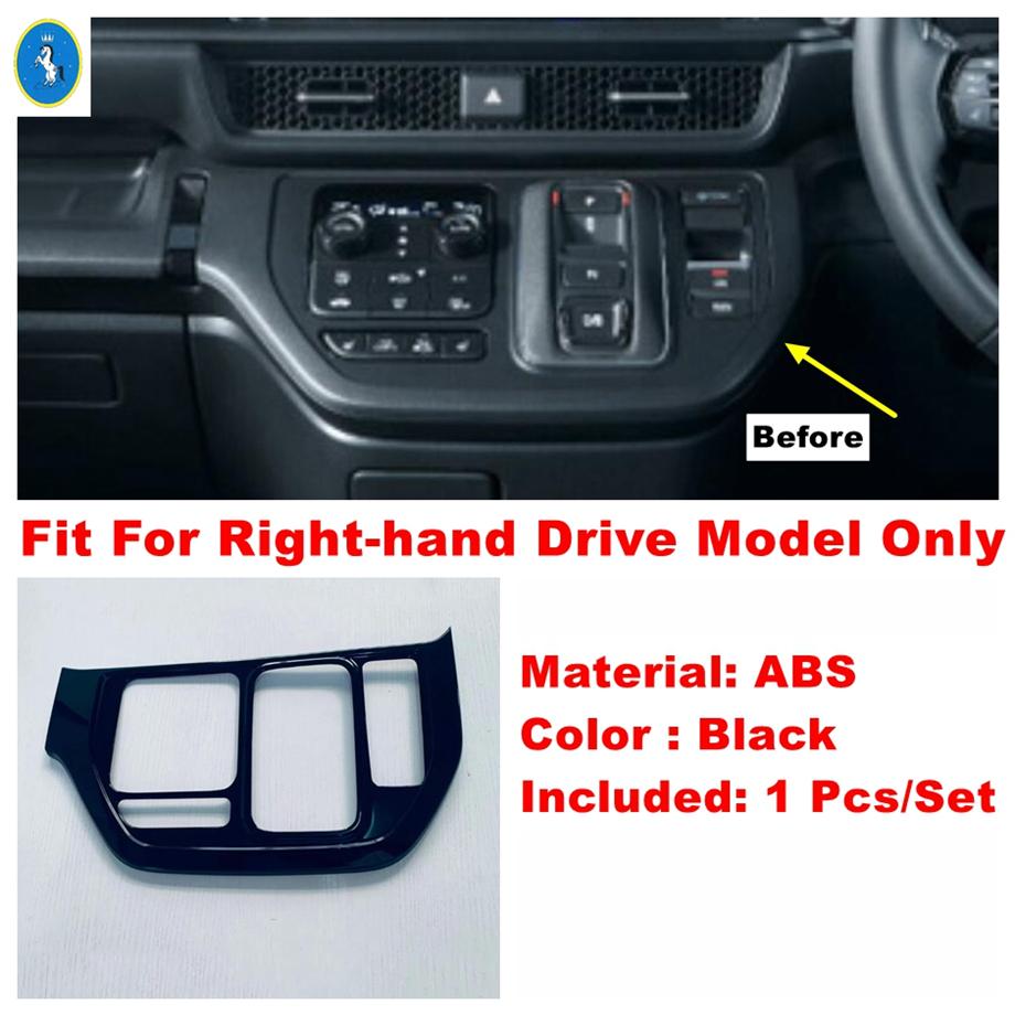 Door Armrest Glass Lift Button / Center Console Gear Box Shift Panel Cover Trim Fit For Honda STEPWGN Car Accessories