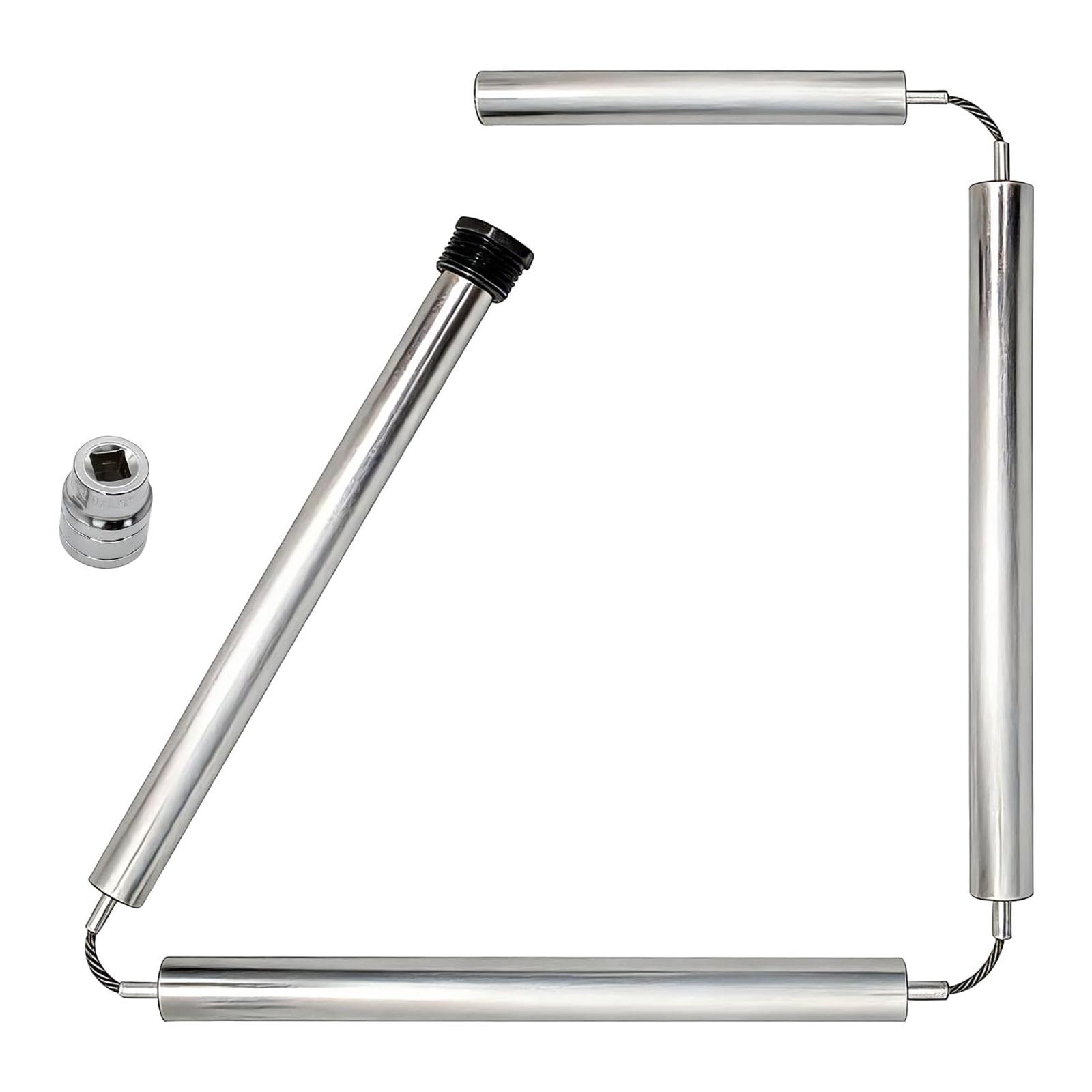 Water Heater Anode Rod Replacement 44inch Magnesium Flexible Anode Rod for Hot Water Heater Simple To Installation 1