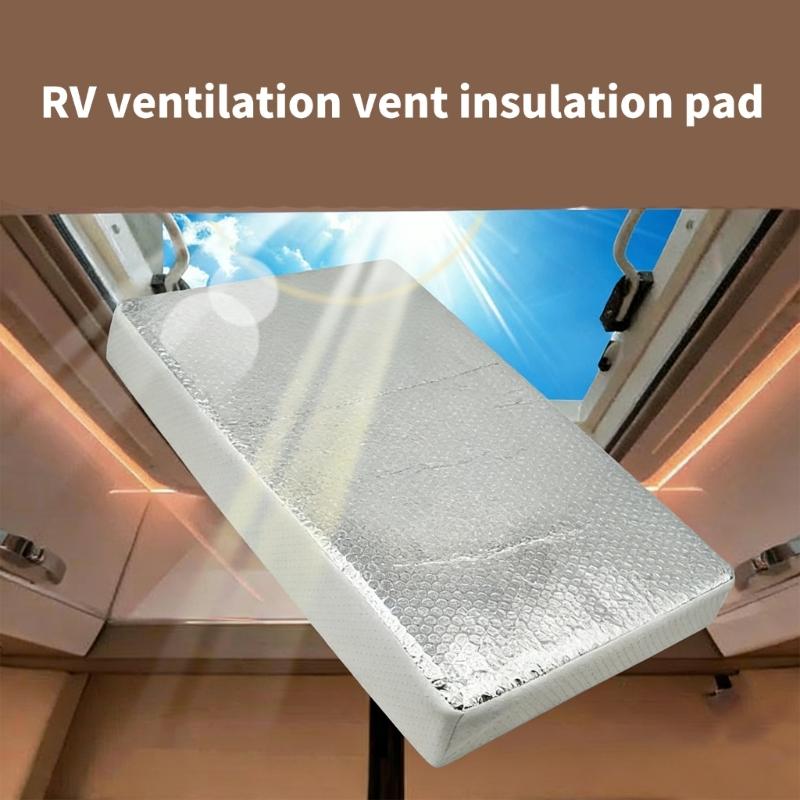 Copertura Ventola Tettoia Camper Robusta Copertura in Foglio di Alluminio Isolamento Termico Per Efficace Protezione Solare e Ventilazione