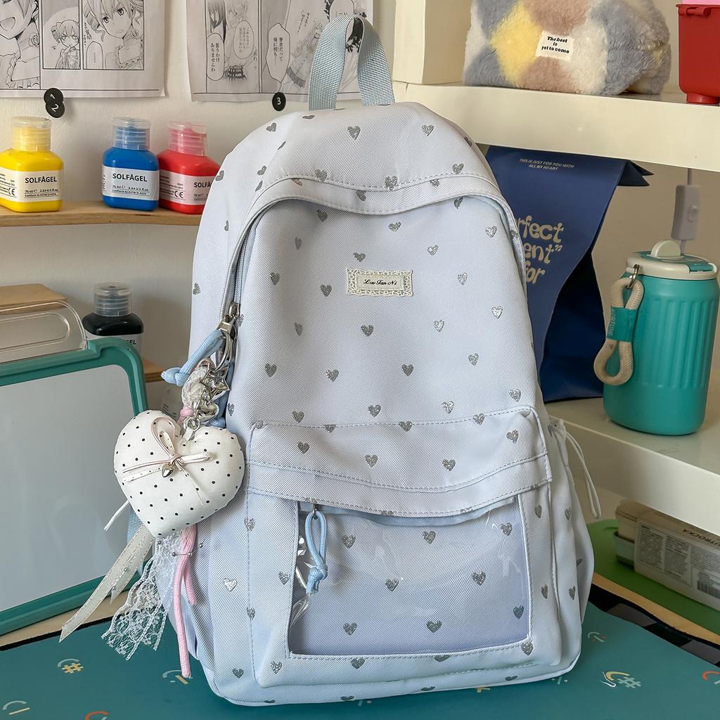 Schoolbag Children's Schoolbag Junior High School Girls Primary School Students 1011 New High-value Backpack Cherry High School Student Backpack