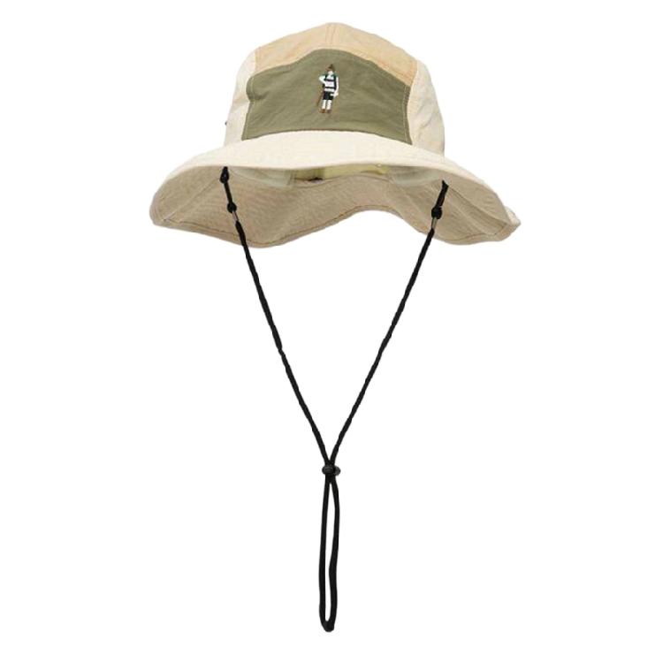 Outdoor Hat With Quick Dry Technology And Sun Protections Adjustable Foldable Bucket Hat For Various Occasion бежевый
