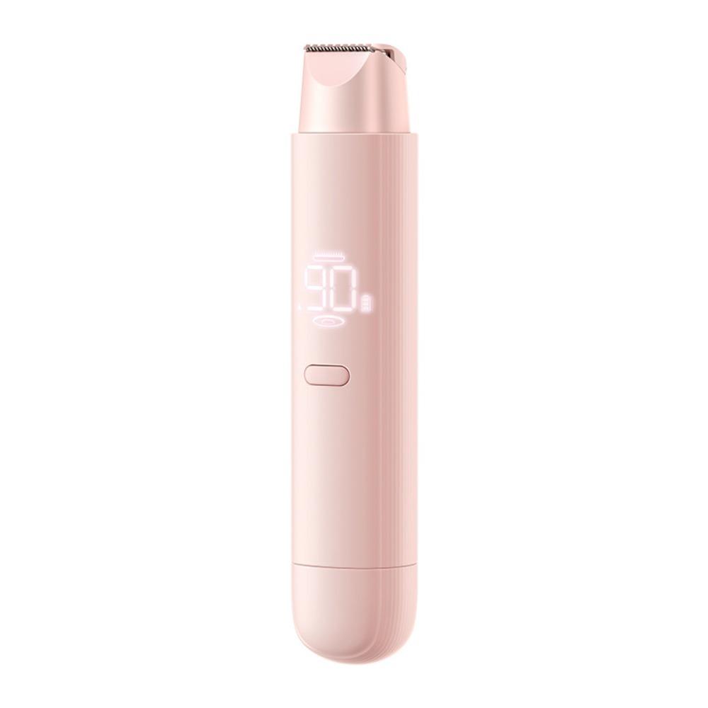 LED Display Women Hair Trimmer Rechargeable Full Body Hair Removal  Private Area