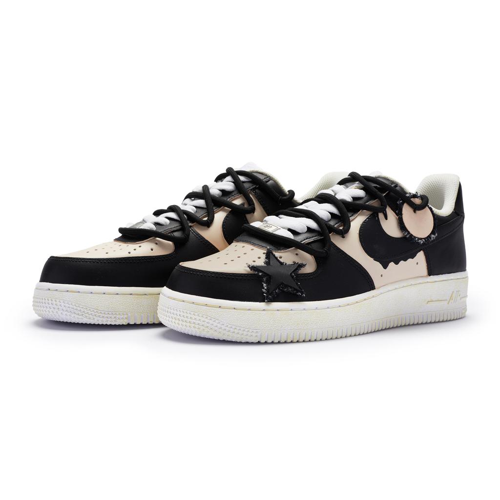 Nike Air Force 1 Low 811 Manufacturing Low top Skateboard Shoes GS Black Beige DH2920-111(Team80-)