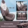 Wuling Hongguang MiniEV Seat Covers: Macaron Full Coverage, All-Season Car Seat Cushions for 2020-2023 Models