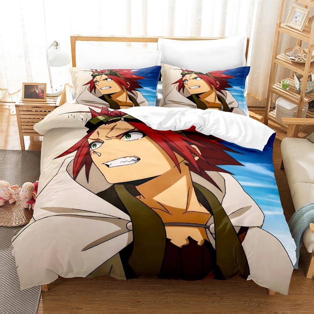 3D Printed Anime Bed Sheet Sabikui Bisco Bedding Set Single Twin Full Queen King Size Bed Set Adult Kid Bedroom Duvetcover Sets
