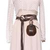 Medieval Renaissance Green Snake Belt With Decorative Buckle For Cosplay And Costume Accessory