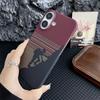 Slim Matte Carbon Fibre Texture Frameless Phone Cases For iPhone 11 12 13 14 15 16 Pro Max Plus Half Pack Shockproof Hard Cover