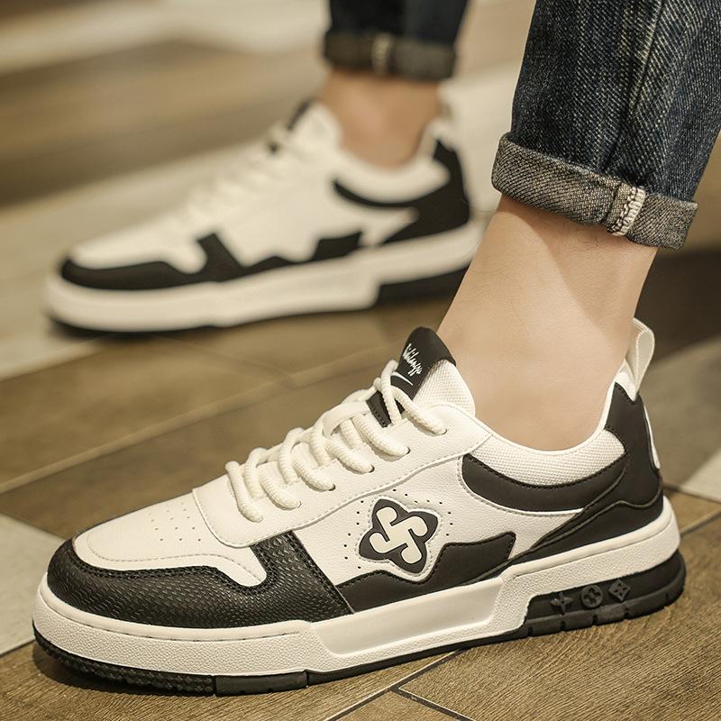 Men's Shoes Casual Board Shoes 2024 New Autumn Four-season Breathable Shoes Couple White Shoes Sports Casual Shoes