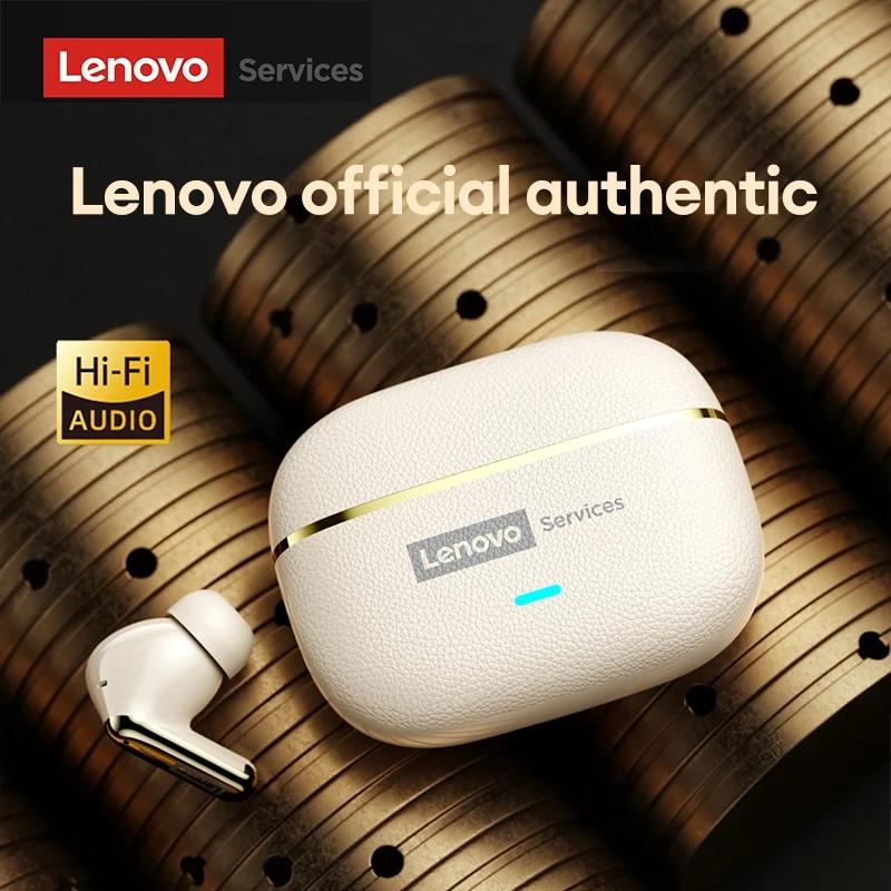 Lenovo LE208 Wireless Headphones TWS 6.0 Bluetooth Earphones Long Battery Music Game ENC Noise Cancelling Earbuds