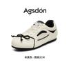 Augustus Dengde Training Shoes Women's 2025 New Summer Ballet Forrest Gump Sports Board Shoes Casual Flat White Shoes