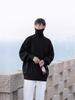 Herren Hochhals Grobstrick - Japanischer Stil Winter Basisschicht
