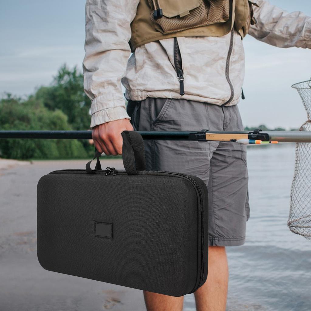 Angelrolle Aufbewahrungstasche Rolle Köder Ausrüstung Tragetasche Angelrute Rolle Tasche Für Grundfischen Schwarze Angeltasche Zubehör