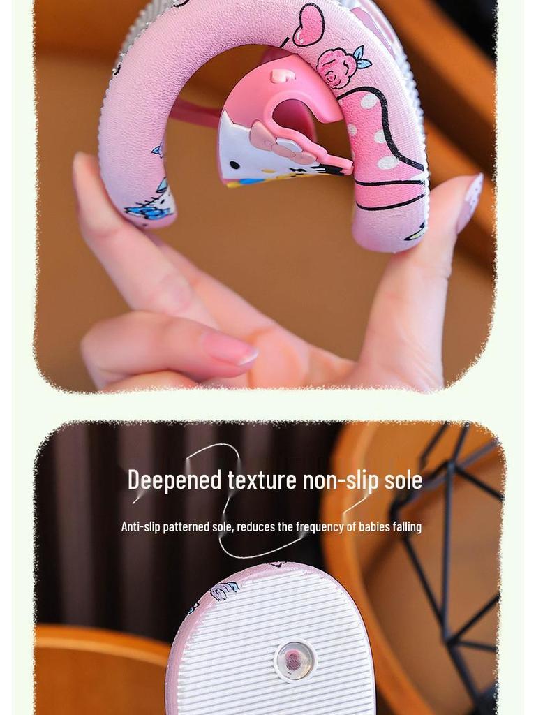 Entzückende rutschfeste Flip-Flops für Mädchen im Alter von 2-8 Jahren – Weiche Sommersandalen für Zuhause oder den Strand