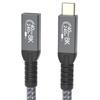 High Speed Type C Extension Cable 40Gbps Male To Female Type C Portwith 8K 60Hz Video Support and 240W Power Delivery