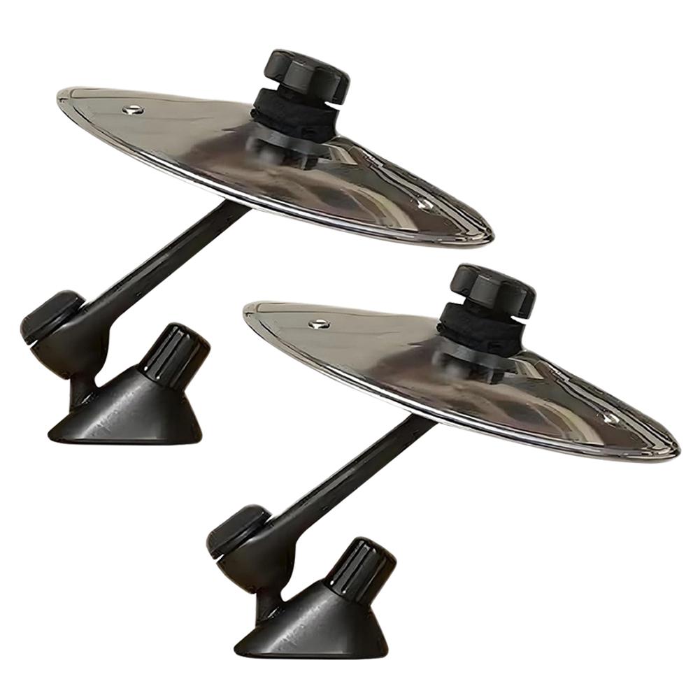 1-3Pcs Car Crash Cymbal Air Vent Mini Drum Hand-shooting Cymbals Car Drum Cymbal Air Vent Musical Instrument For Car Interior