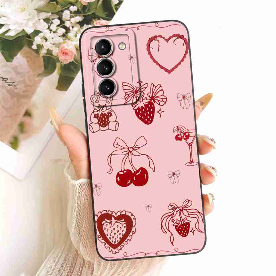 For Samsung Galaxy S21 5G Case New Design Floral Print Soft Silicone Cover For Samsung S21 5G SM-G991B SM-G991B/DS Phone Cases