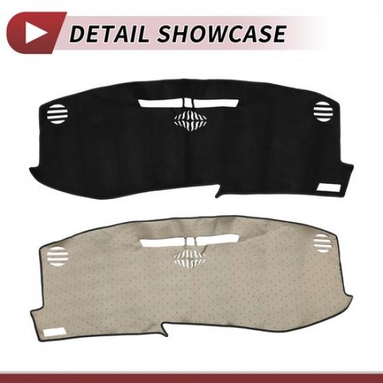 Dashboard Dash Cover Mat for Cadillac XT5 2016- Sun Protector Pad Black