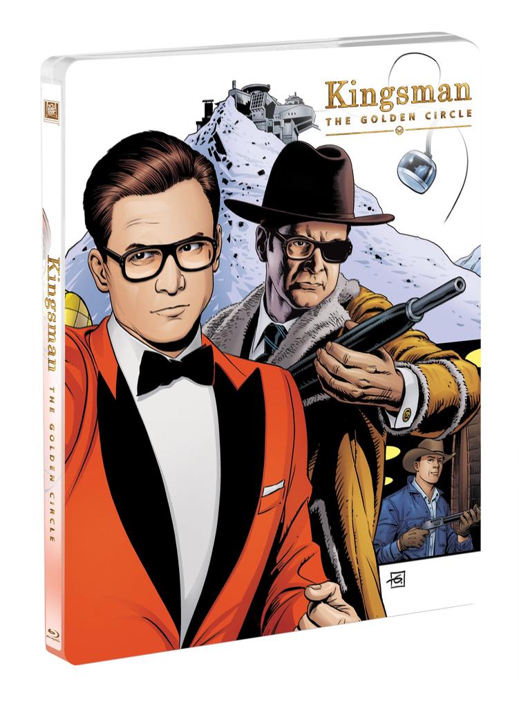 The Golden Circle Steelbook Edition Kingsman Blu-ray [Steelbook] [Blu-ray]