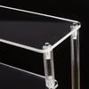 Acrylic Multi Functional Display Stand Desktop Perfume Organizer Transparent Layered Shelf Collectibles Model Stand Holders